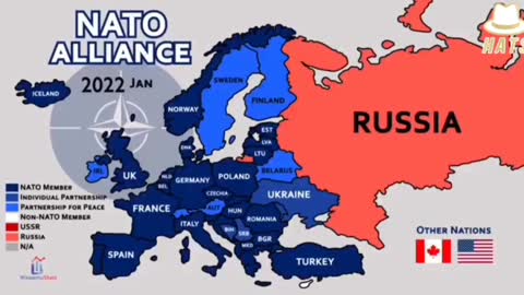 Nato Alliance from 1949 to 2022 - Ukraine "Individual Partnership"