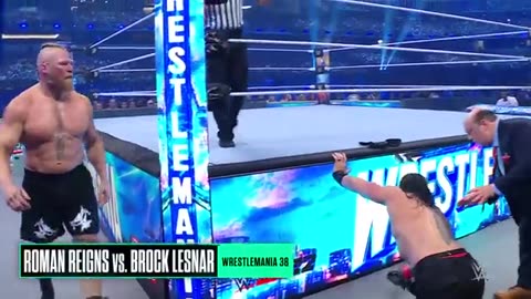 Full match : Brock Lesnar Vs Roman reigns