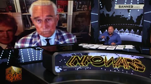 Alex Jones & Roger Stone: Stay Peaceful In Miami, Falling For False Flags Will Help The Globalists & Hurt Trump - 6/12/23