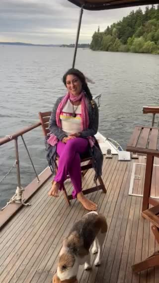 Abby Lodmer on Lake Washington!