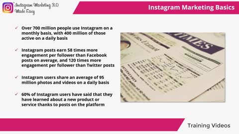 Instagram marketing free video course Part 3