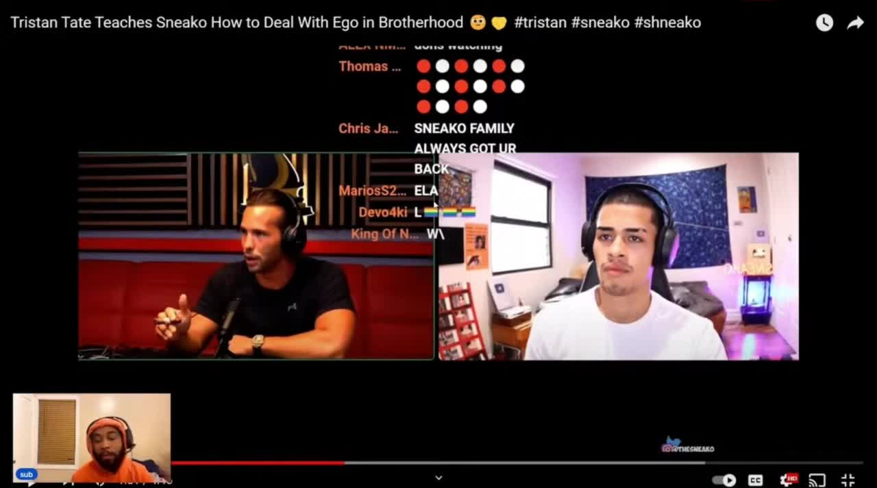 Tristan Tate tells Sneako secrets about being Andrew Tate brother