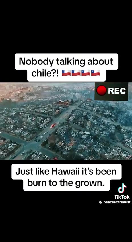 what happened to chile, directed energy beams?