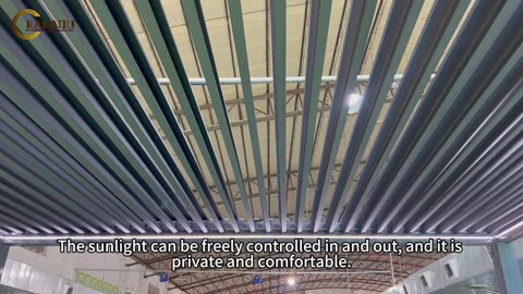 Kakadu Aluminum Garden Aluminium Gazebo Pergola System Waterproof Louvre Roof Louver Pergola Test