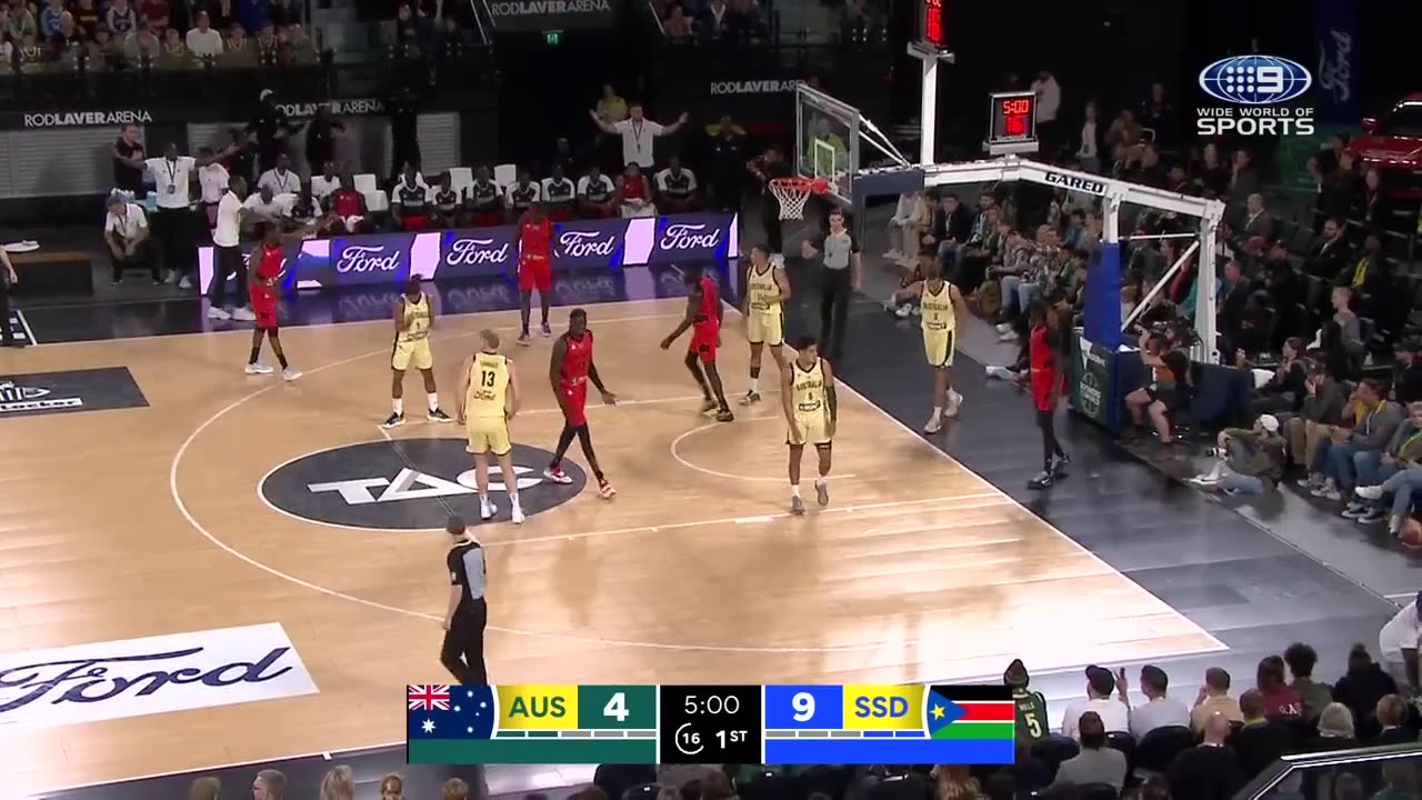 Australia vs South Sudan Full Game Highlights | FIBA WC Warm-Up | August 17, 2023 |