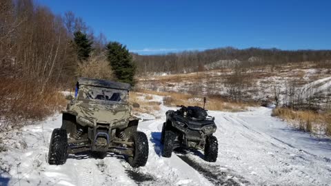 Unplanned mudding at 24F