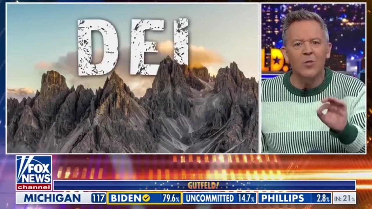 Gutfeld Mocks Modern Left with 'DEI Means DIE' Takedown