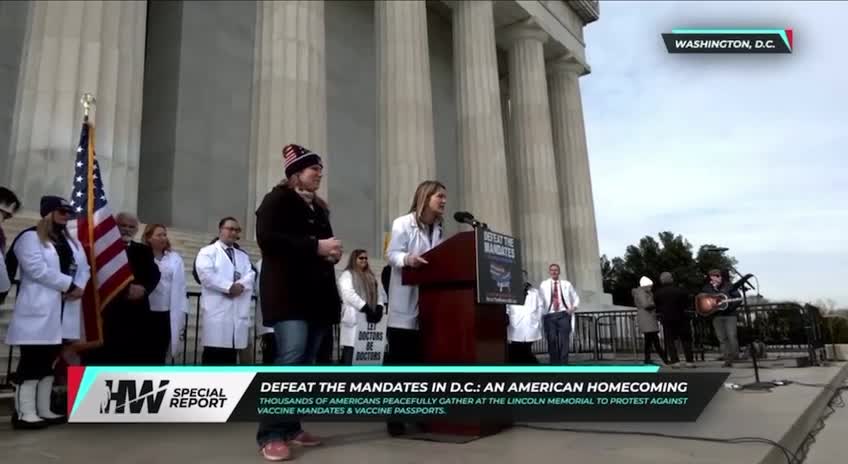 Dr. Mary Bowden Has Treated Over 2,000 Patients With COVID-19 - Defeat The Mandates Rally