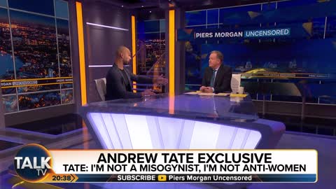 Andrew Tate Defends Himself Against Piers Morgan