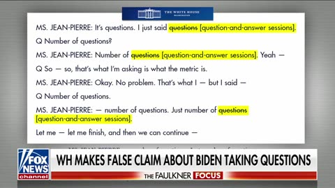 UNBELIEVABLE: White House Caught Changing Official Transcript To Cover KJP's Lies