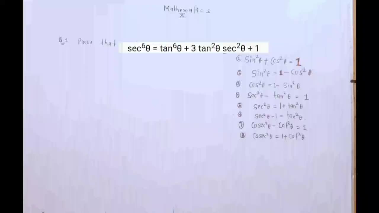 #class 10 trigonometric questions