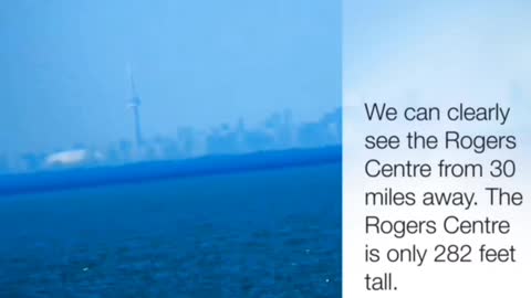 Seeing too far across Lake Ontario