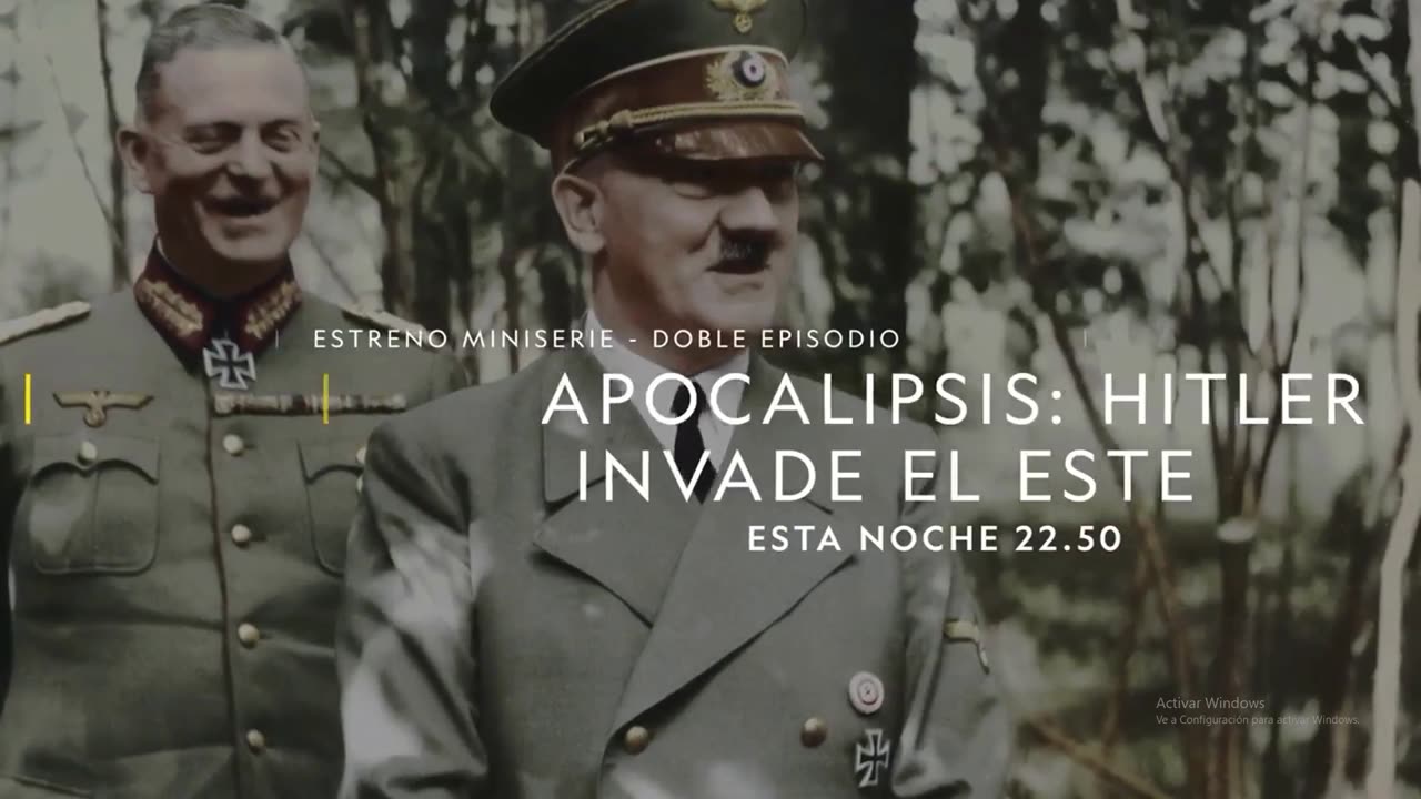 Apocalipsis Hitler invade el Este, estreno ESTA NOCHE