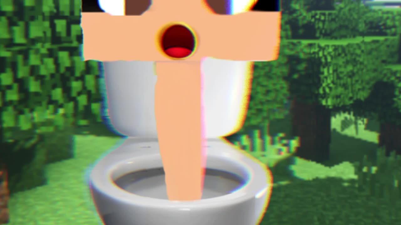 skibid toilet in minecraft