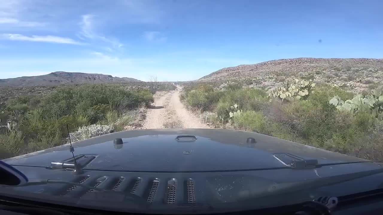 Big Bend NP Black Gap Road