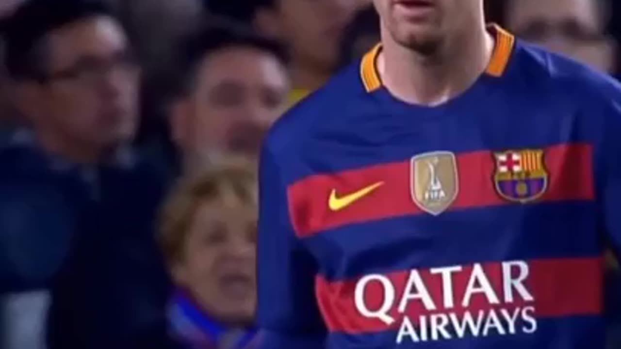 Messi angry on goalkeeper 😡