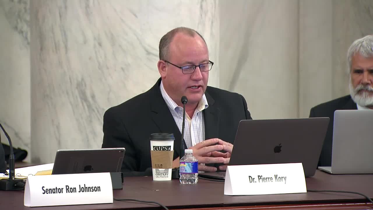 Dr. Pierre Kory Full Highlights | Senator Ron Johnson COVID-19: A Second Opinion