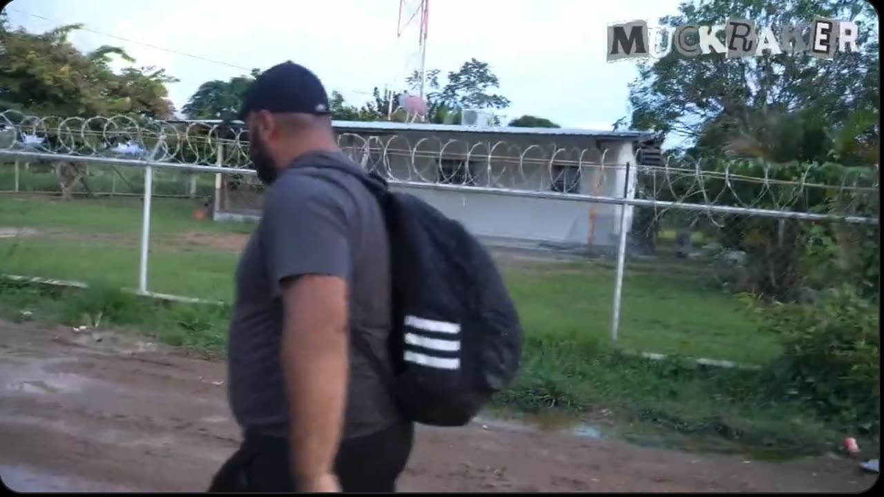 SUSPICIOUS - A group of military-aged Middle Eastern men hide their faces from our camera.