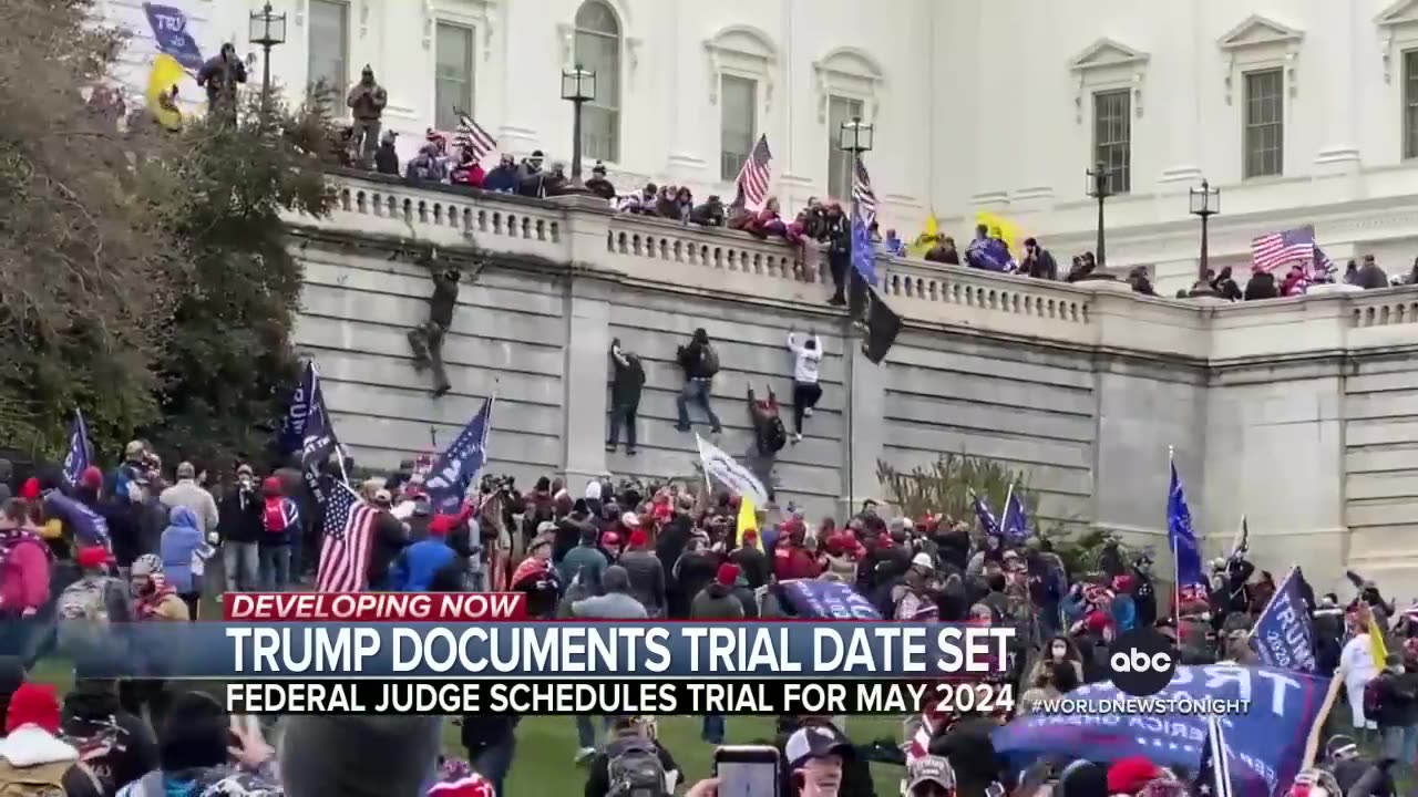 Trump classified documents trial set for May 2024