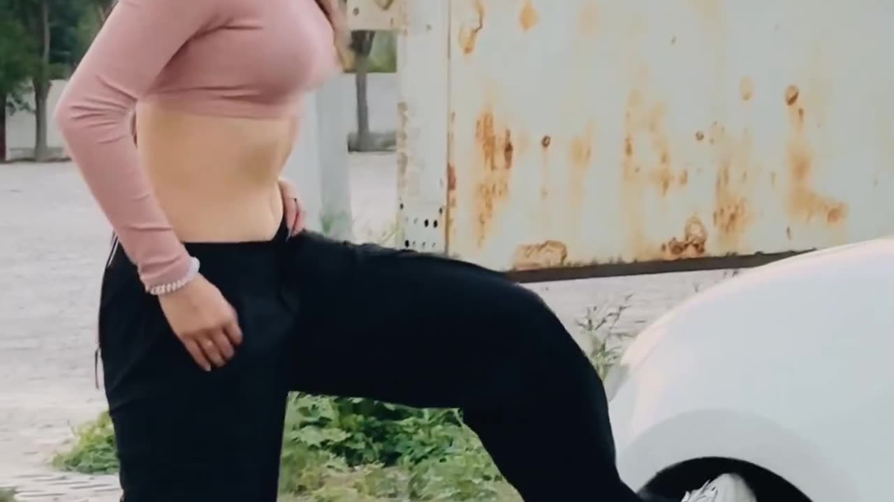 Beautiful girl in jeans