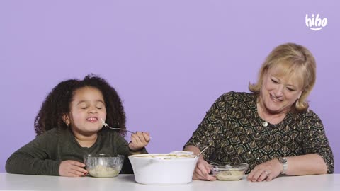 Kids Try Their Grandparent's Childhood Favorite Food _ Kids Try _ HiHo Kids