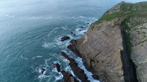 Nature Sea Ocean Coastline Coastal Croyde Uk