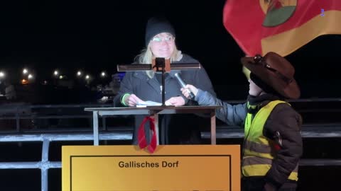 Wolgast - Redebeitrag von Maria 08-11-2022
