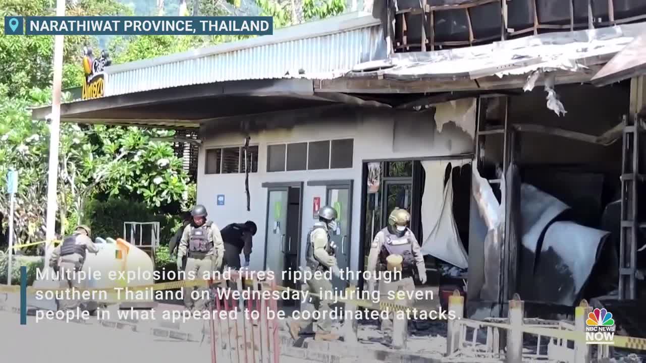 Multiple Bomb And Arson Attacks Rock Southern Thailand