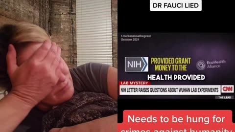 Fauci doesn't even know what truth is