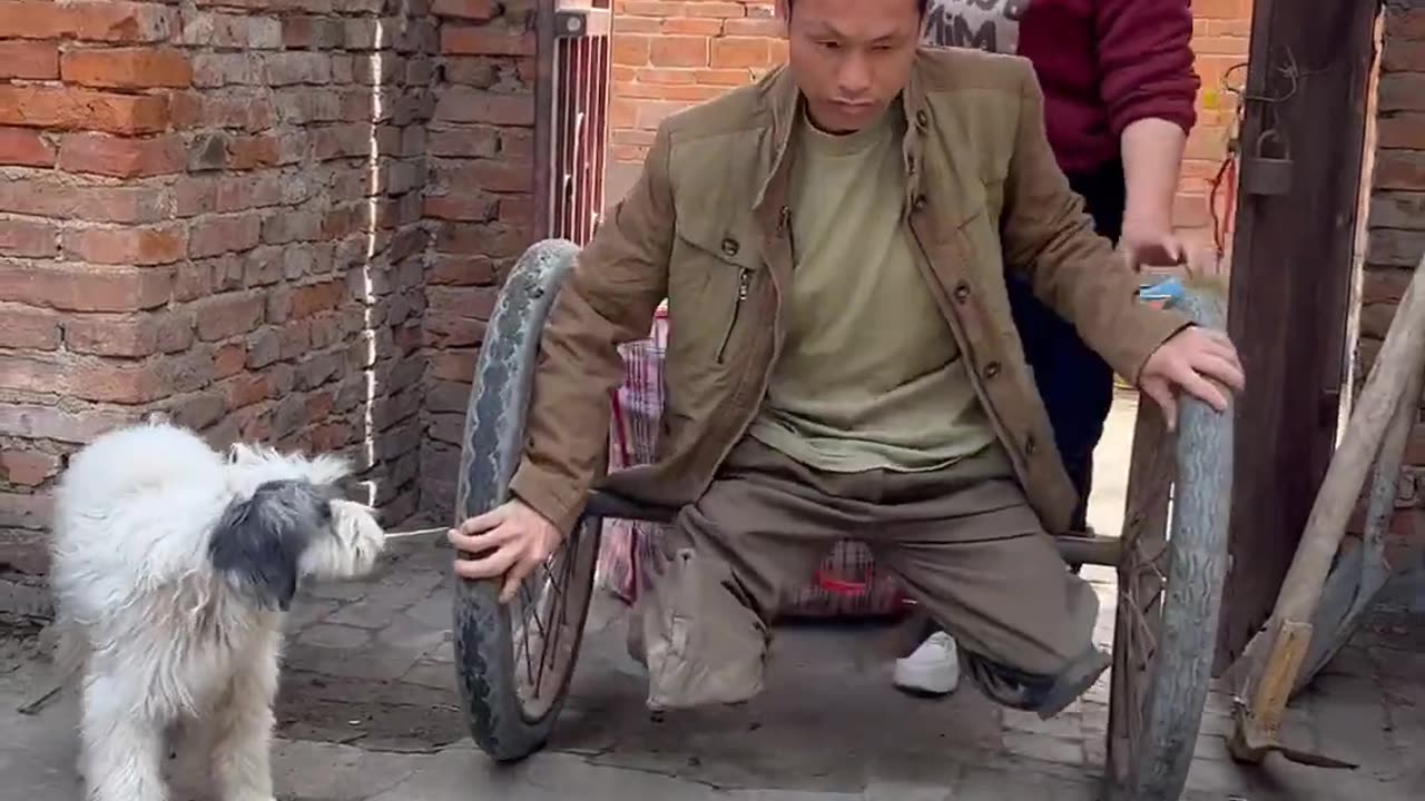 Clip cảm động Người chồng cụt chân