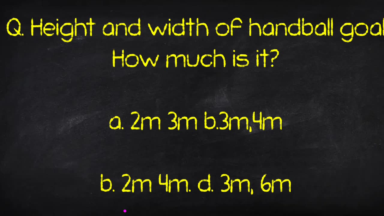 Handball most important question physical education.