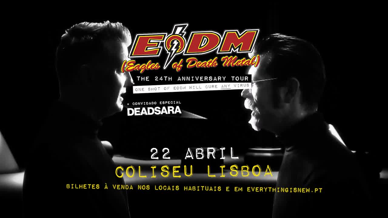 Eagles of Death Metal ao vivo no Coliseu dos Recreios