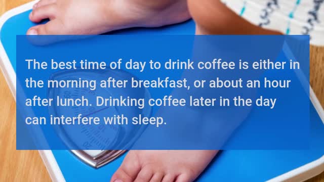 Lose Weight By Drinking Coffee