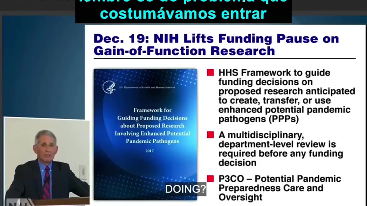 On December 19, 2017 the NIH lifted the funding pause on Gain of Function research