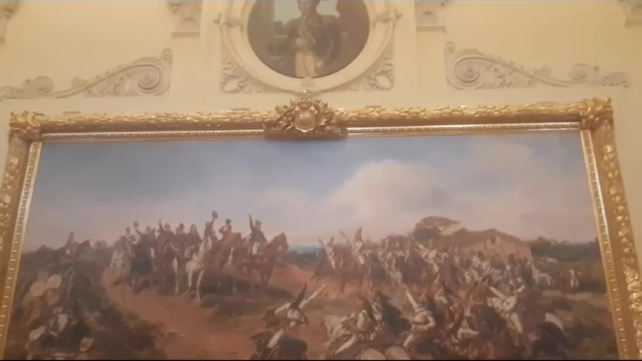 Painting of the Independence of Brazil - Ipiranga Museum, São Paulo, Brazil