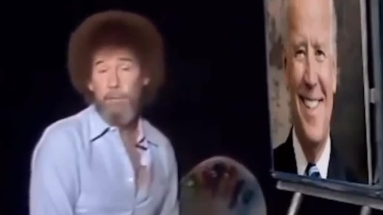 Bob Ross correcting a huge mistake cough* "Happy Accident"