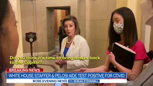 Breaking: Pelosi aide and WH staffer test Covid positive after meeting with fugitive Texas Dems.