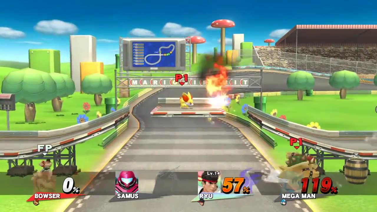 Super Smash Bros 4 Wii U Battle732