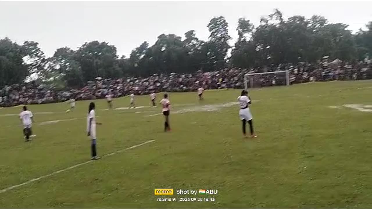 Girls Football Match in India