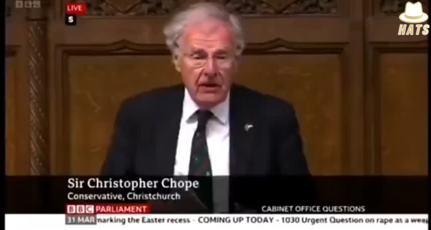 UK MP Christopher Chope seeking justice