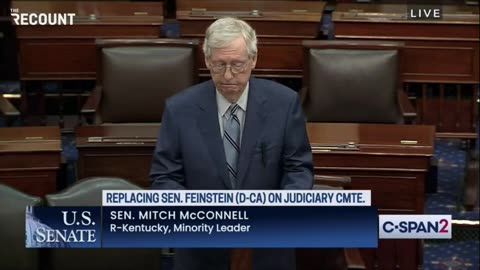 Mitch McConnell Defends Dianne Feinstein