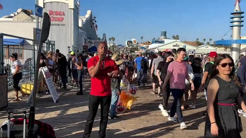 LGBTQ Man Grabs Mic Forcefully From Christian Girl