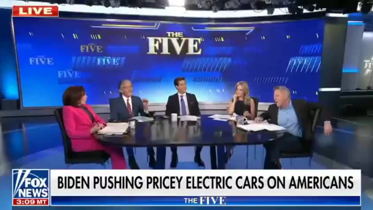 Gutfield Guts Geraldo Over Pretentious Bently Ev Comment on the Five