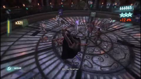 What perfect combo in batman Arkham looks like