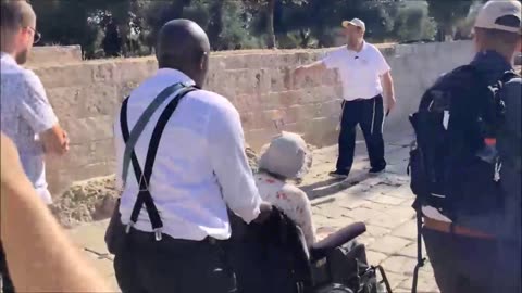 Tempelberget / Temple Mt. - Jerusalem 5/6/2024, Nick Vujicic, Yehuda Glick, Lars & Norden714 -15 Min