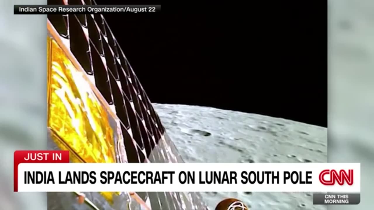 India Becomes 4th Country to Land on the Moon.