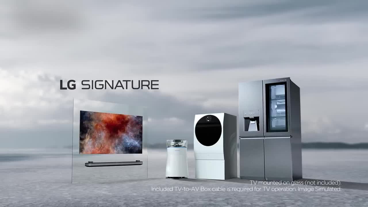 LG SIGNATURE WASHING MACHINE - The Art of Essence