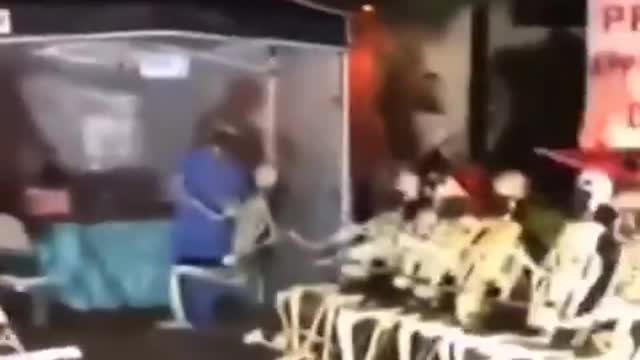 VAXXEDTARD NOT HAPPY ABOUT ANTI-VAXX HALLOWEEN DECORATIONS - BURBANK CA