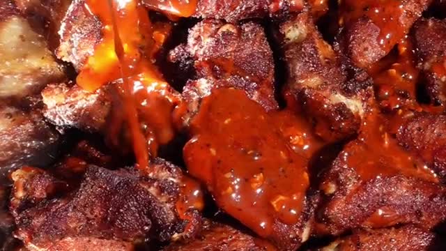 My Viral Buffalo Wings on Steroids 💪🏽 #wings #buffalowings #chickenwings #hotwings #viral