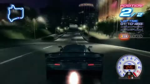 Ridge Racer 6 Special Route #36 1st Try(Career Walkthrough)